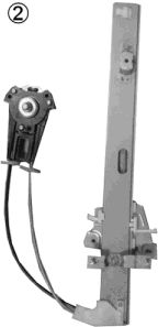 VAN WEZEL 1854225 -  Подъемное устройство для окон